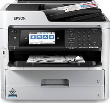 Epson WorkForce Pro Workgroup Monochrome Multifunction Printer, Up to 24 ppm Print Speed, 4800 x 1200 Dpi Resolution,  USB, Ethernet & Wi-Fi Connectivity | M5799